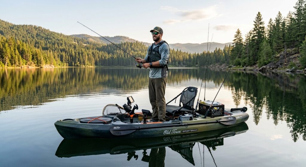 Best fishing kayaks for standing and casting.