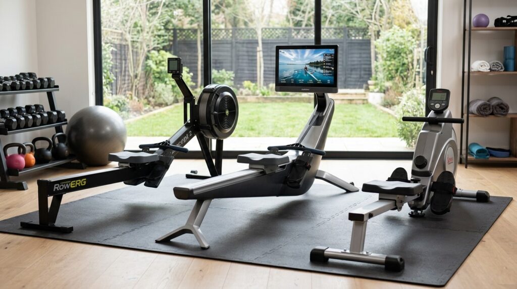 Best rowing machine comparison 2026 showing top-rated indoor rowers.