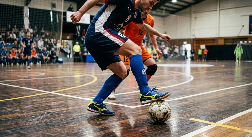 Best futsal shoes for indoor court grip and ball control.