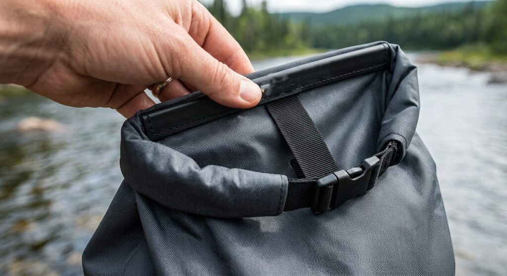 How to seal the best dry bags for canoeing.