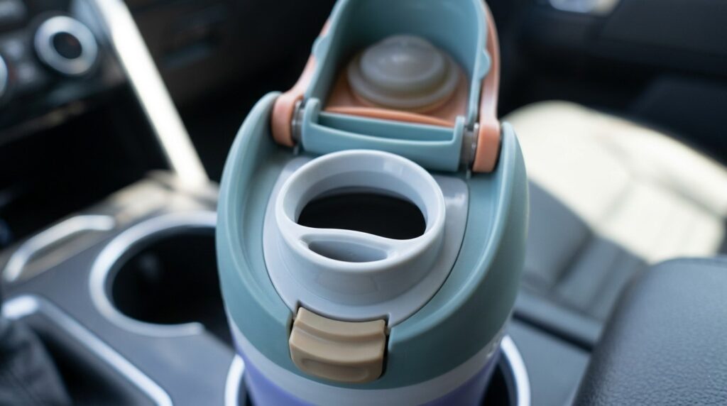 Best insulated sports water bottle lid design.