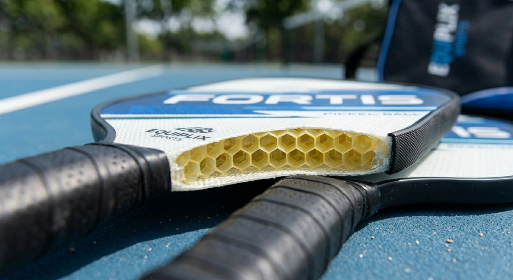 Pickleball paddle interior material: Polypropylene Honeycomb