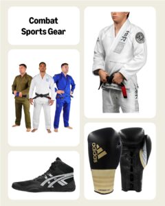 combat sport gear collection