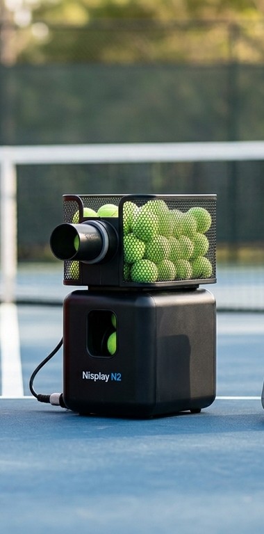 Nisplay N2 Portable Tennis Ball Machine