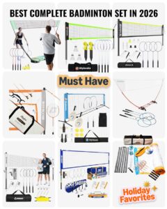 best badminton complete set